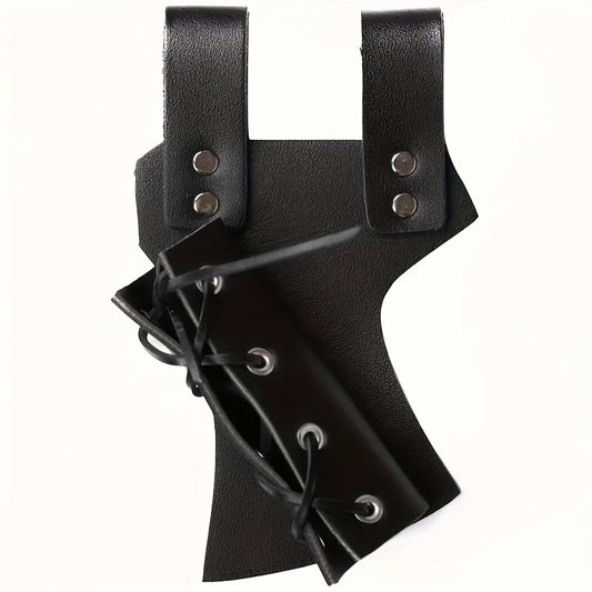 Renaissance Medieval Viking Costume Props PU Leather Belt & Sword Sheath