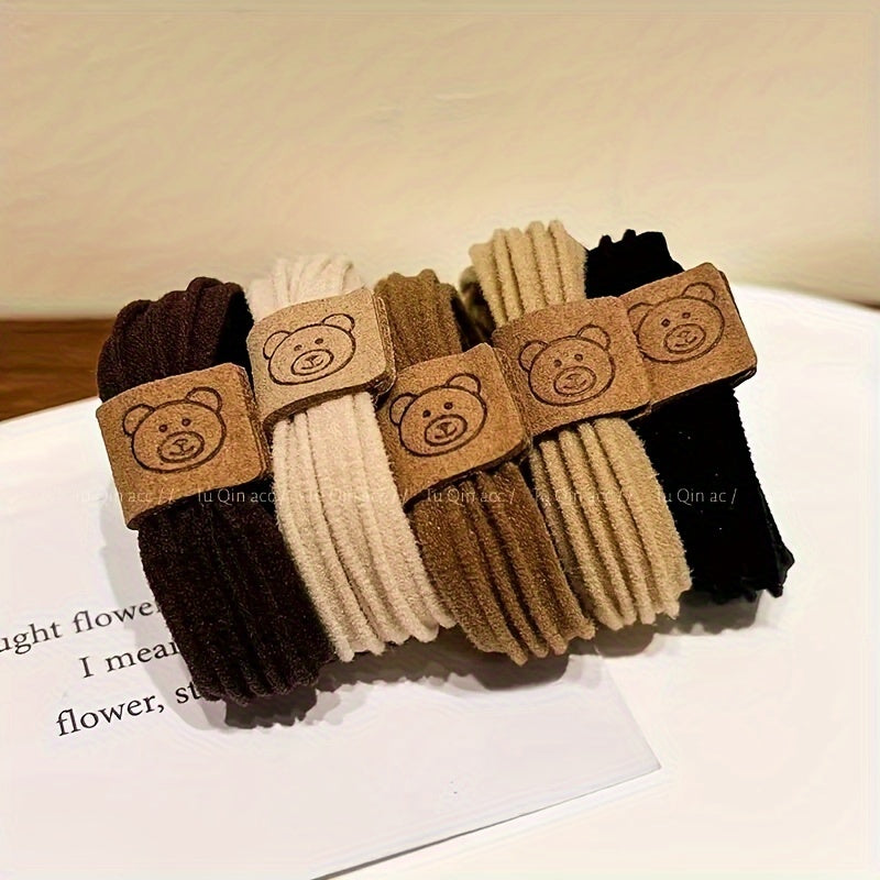 10pcs High Elastic Hair Band Style Hair Ring Durable Hair Ties