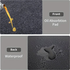 Durable Area Rug Garage Mat Under Car Hand Washable Carpet spill Mat