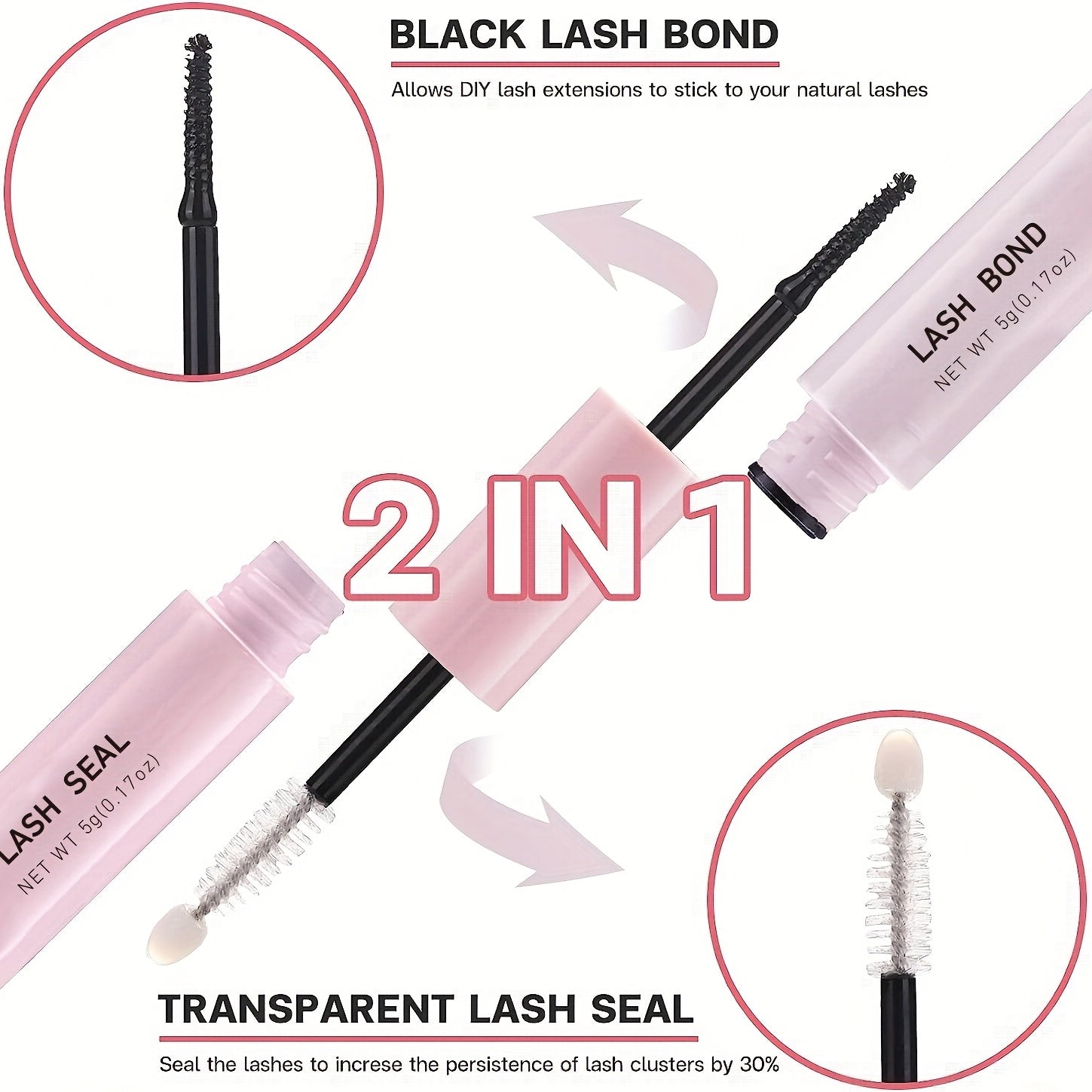 DIY Eyelash Extensions Cluster Lashes Kit