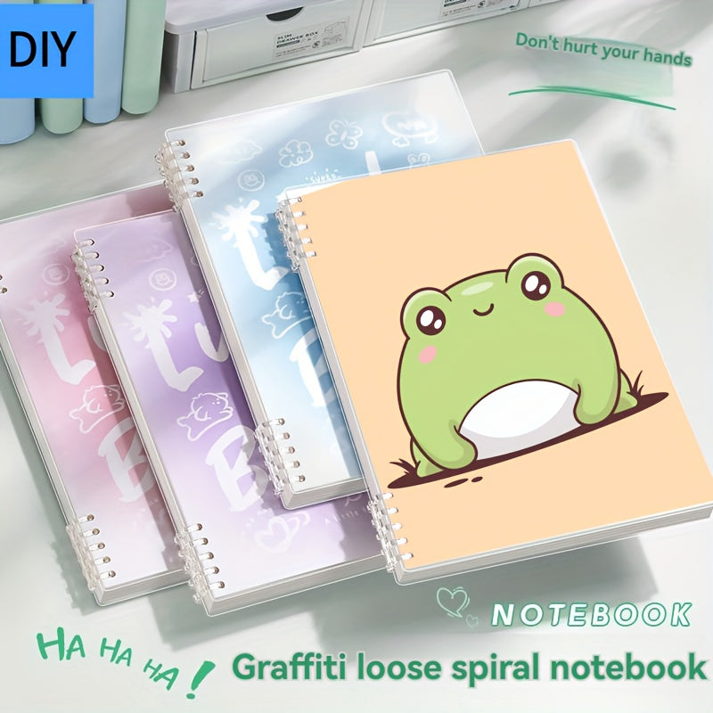 Customizable Spiral Notebook Personalized Cover Removable Pages