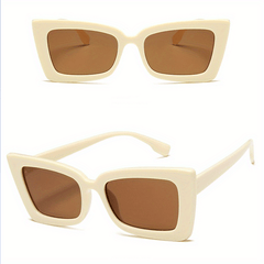 Square Frame Sunglasses UV400 Beach Fishing Glasses