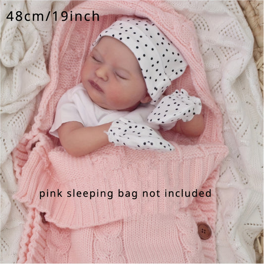 Real Soft Silicone Reborn Baby Doll Lifelike Newborn Girl Toy