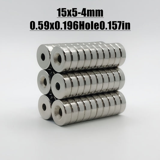 15x5mm Strong Neodymium Disc Magnet with Holes