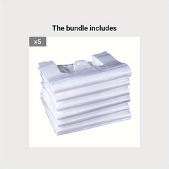 200pcs Clear Plastic Bags for Stores and Supermarkets