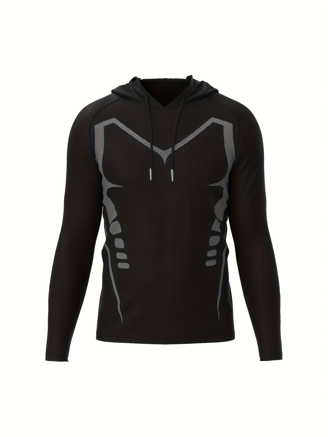 Solid Hoodie Sweatshirt for Men Outdoor Activities