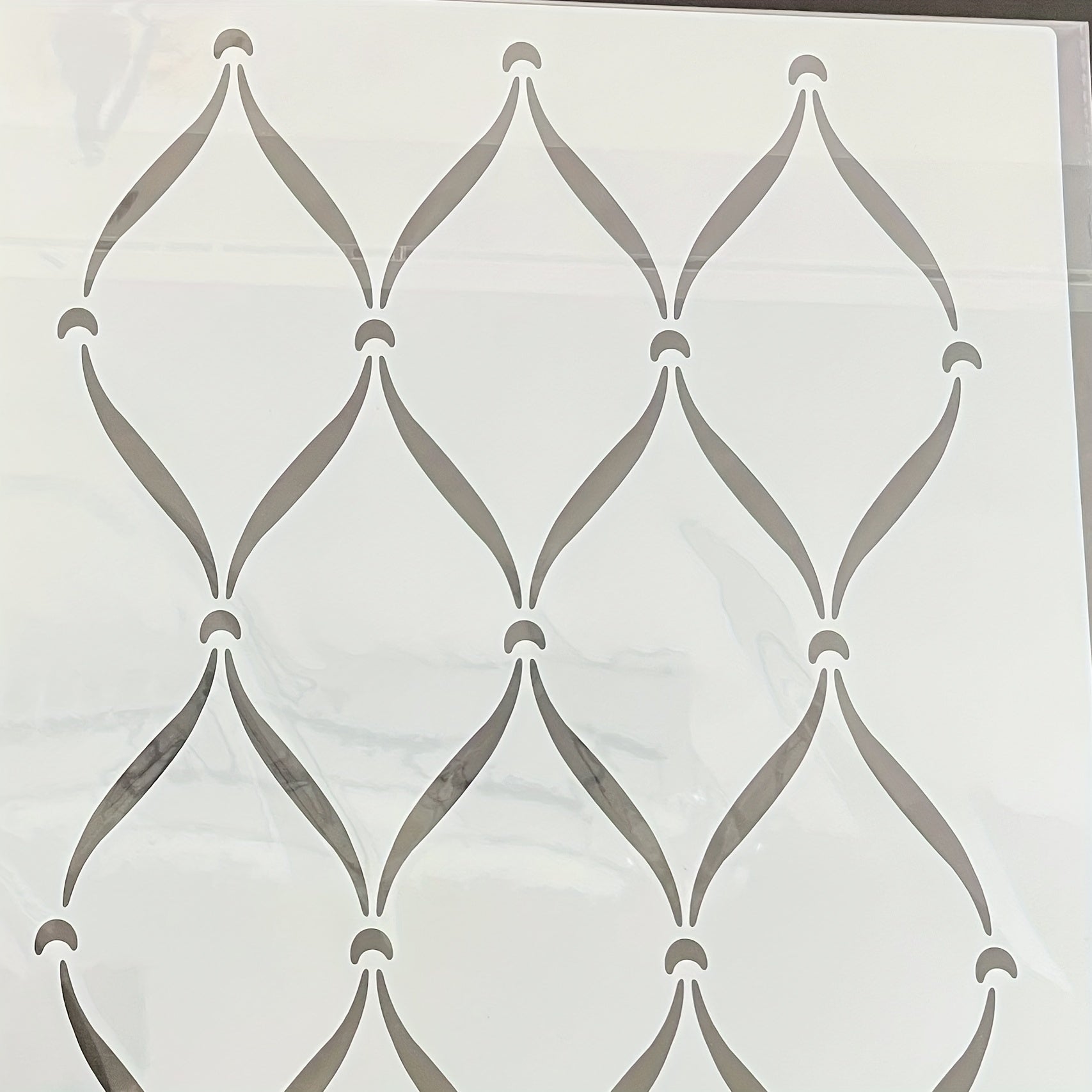 Reusable Trellis Wall Stencil 30x35cm - Wall, Furniture, Floor, Fabric