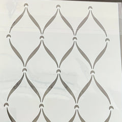 Reusable Trellis Wall Stencil 30x35cm - Wall, Furniture, Floor, Fabric