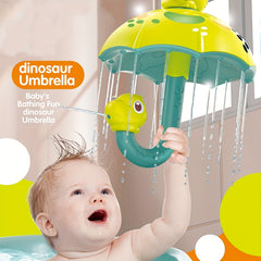 Colorful Dinosaur Umbrella Bath Toy for Kids