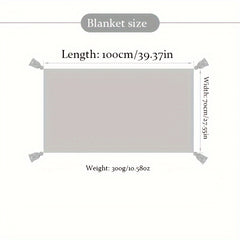 Nordic Wind Sue Knitted Blanket Office Air Conditioning Nap Blanket