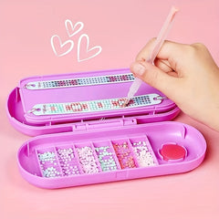DIY Colorful Dot Drilling Bracelet Kit for Kids