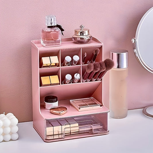 Cosmetic Makeup Organizer with Drawer for Dresser Bathroom Vanity