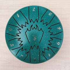 6 2 inch 11 tone Flame Steel Tongue Drum Percussion