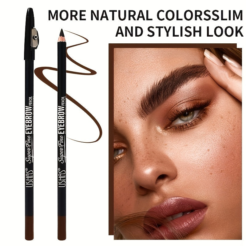 4-Color Eyebrow Pencil Eyeliner + Sharpener
