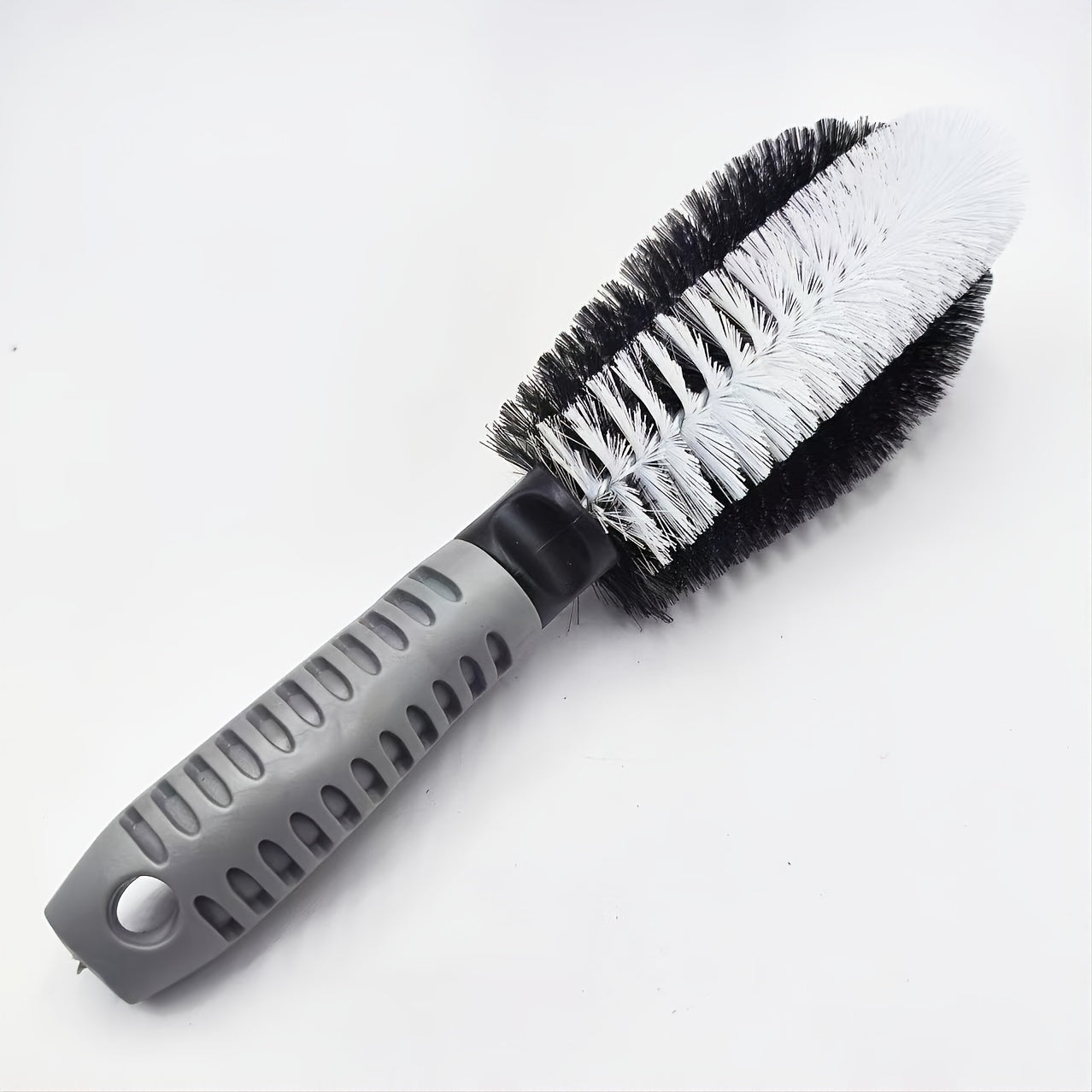 Car Wheel Brush Cleaning Brush Car Tire Brush With Steel Ring