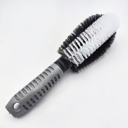 Car Wheel Brush Cleaning Brush Car Tire Brush With Steel Ring