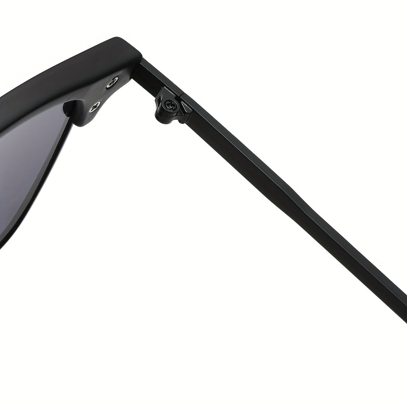 Square Metal Sunglasses Anti Glare UV400