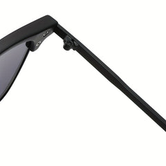 Square Metal Sunglasses Anti Glare UV400