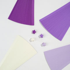 540 Colorful Double Sided Origami Lucky Stars