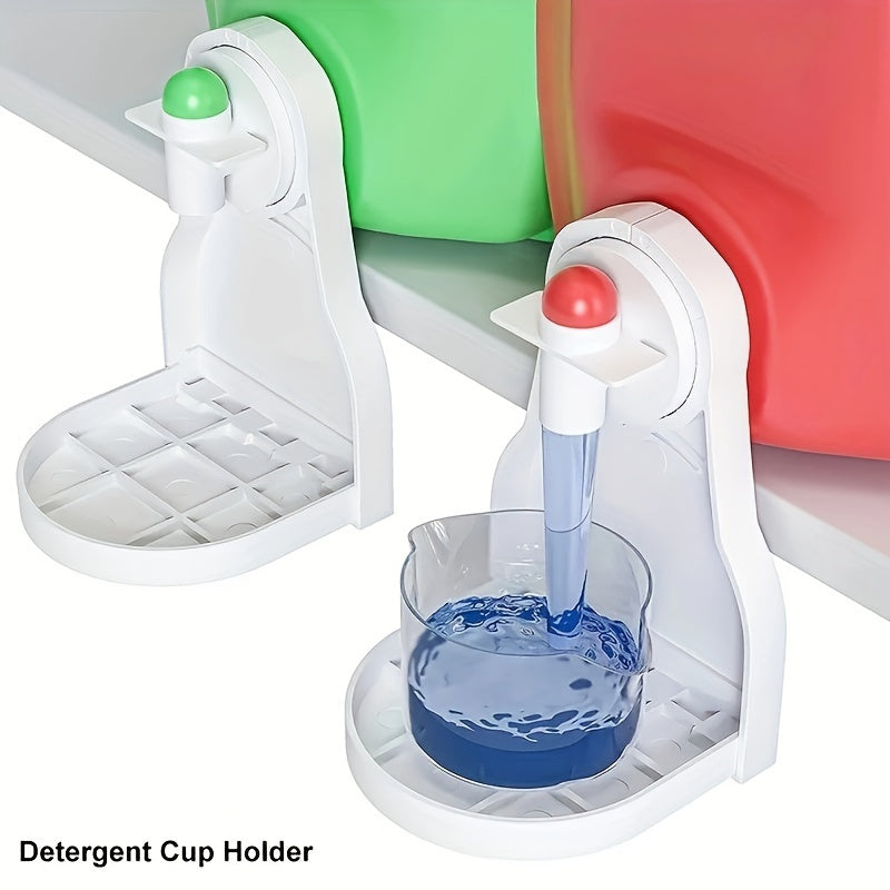 Plastic Laundry Detergent Cup Holder Laundry Liquid Scrubber Cup Holder