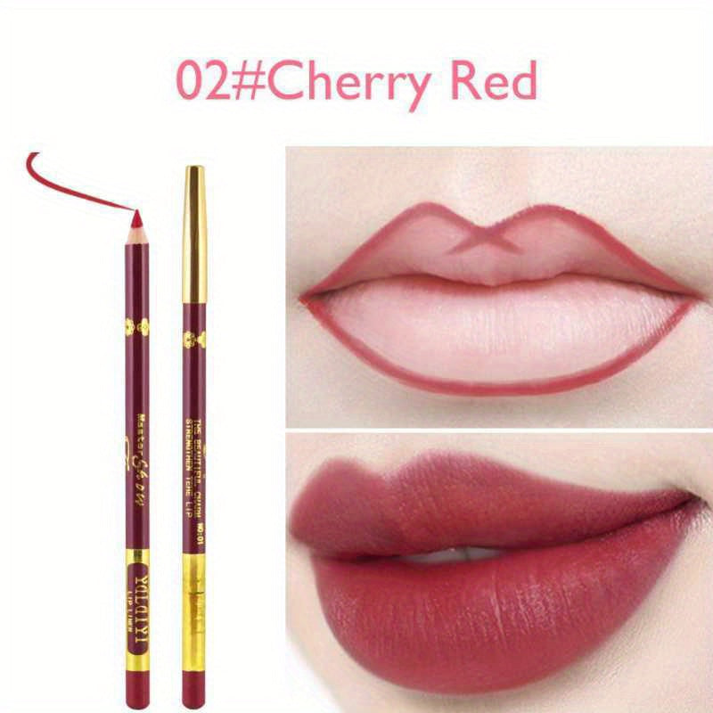 Waterproof Lip Liner & Eyeliner Pencil, Long Lasting Professional Makeup Tool