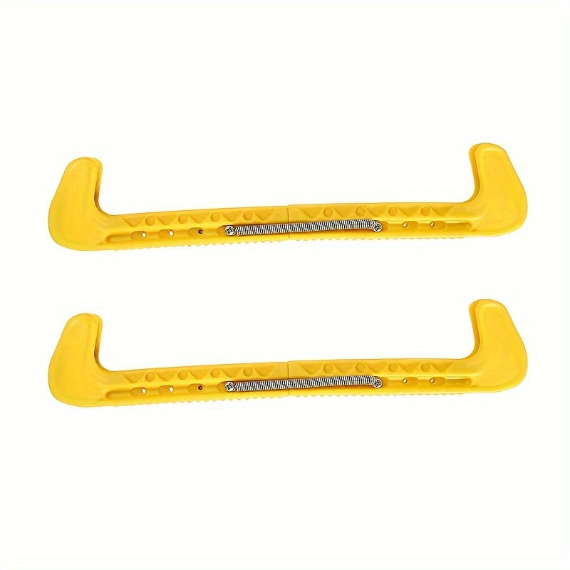 Adjustable Spring Skateboard Guard for Ice Hockey Blades