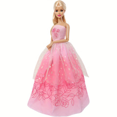 Princess Strapless Wedding Dress for 11.5" Doll