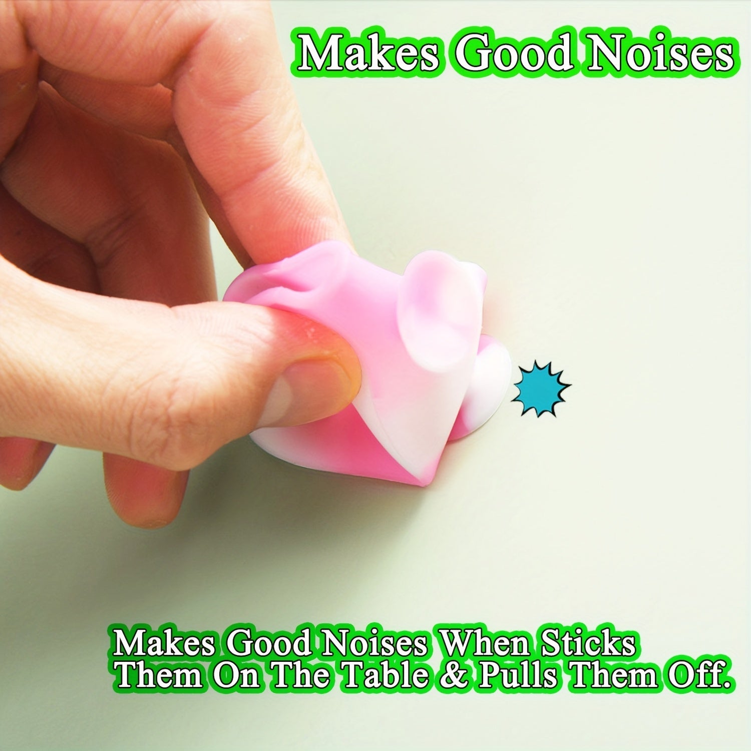 3D Finger Suction Cup Toy for Focus & Stress Relief