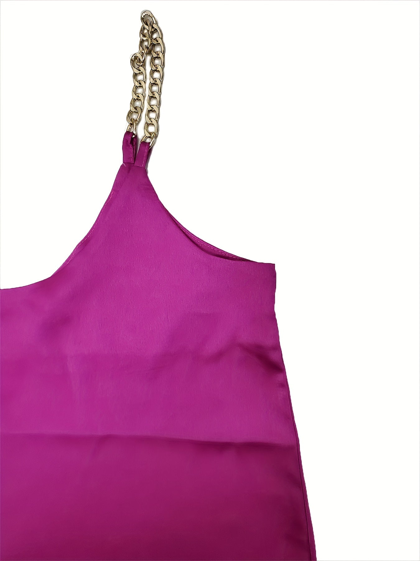 Women's Chain Strap V-Neck Sleeveless Cami Top