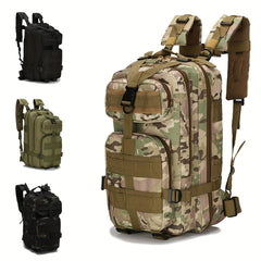 30L Outdoor Backpack Waterproof Camouflage Army Camping Hiking Rucksack