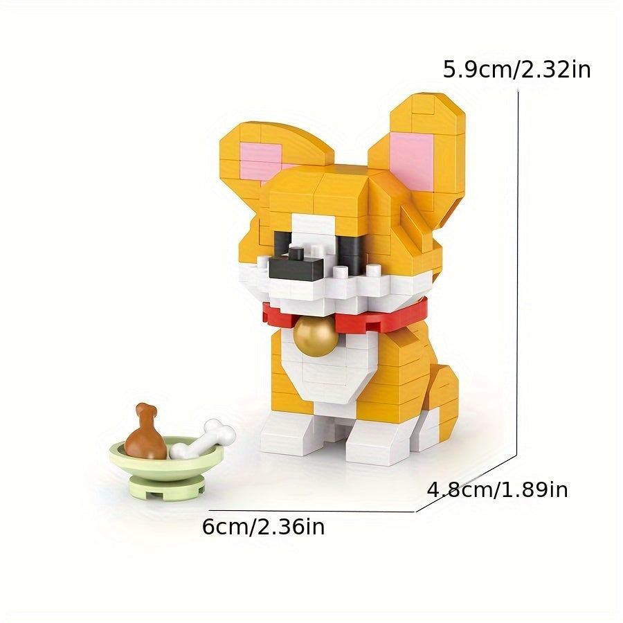 Animal Pet Model Assembly Toy Creative Gift Desktop Decoration