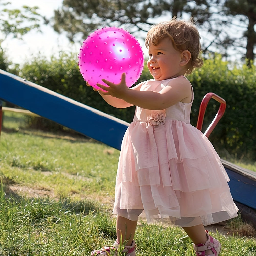 Inflatable Knobby Bouncy Massage Balls for Toddlers