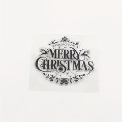 1pc Christmas Animal Stamp DIY Scrapbook Decoration Transparent Stamp