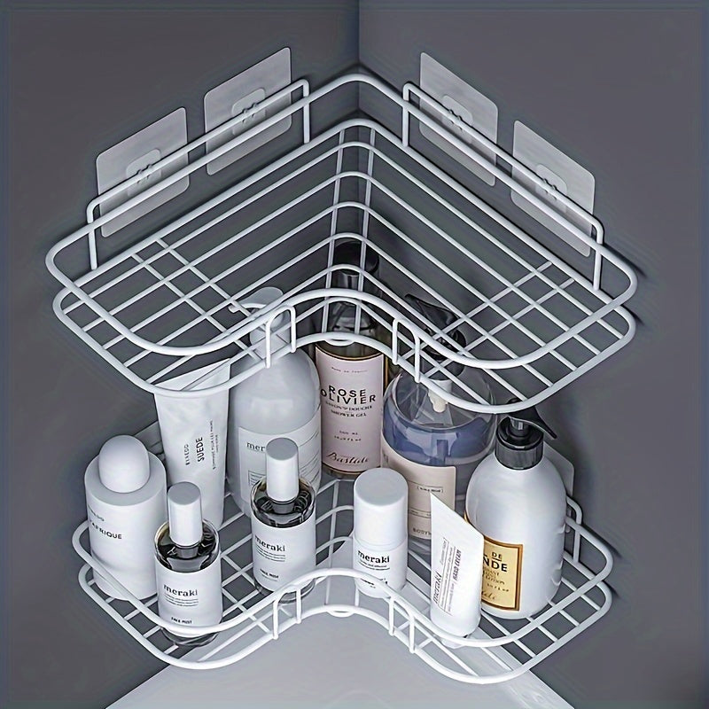 Stylish Metal Bathroom Shelf Rack