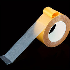 Double Sided Carpet Adhesive Tape Strong Fixation Waterproof Translucent Mesh