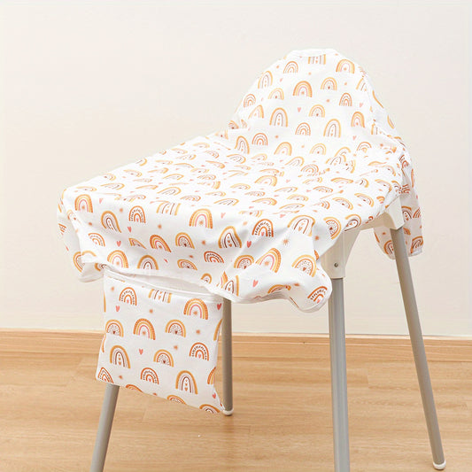 Baby Highchair Feeding Cover Long Sleeved Bib