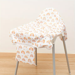 Baby Highchair Feeding Cover Long Sleeved Bib
