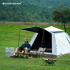 Portable Folding Automatic Tent for Camping, Rainproof