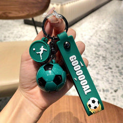 Football Fans Game Key Chain Pendant for Men and Women