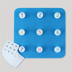 Felt Math Learning Matching Game Educational Materials