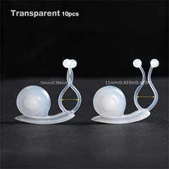 Snail Garden Plant Clips Greenhouse Support Plastic Ring