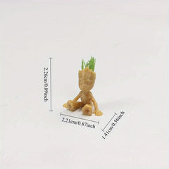 Mini Bonsai Green Plants for DIY Dollhouse Scene Modeling