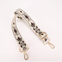 Vintage Pattern Strap Durable Adjustable Shoulder Bag Strap