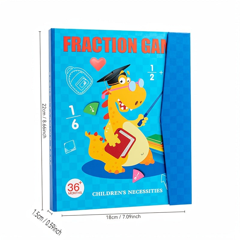 Interactive Fraction & Number Recognition Educational Toy Book