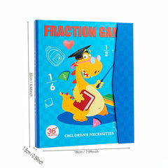 Interactive Fraction & Number Recognition Educational Toy Book