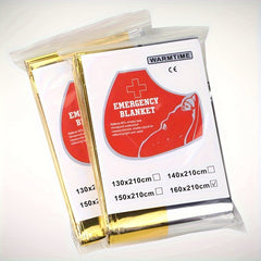 Emergency Tent and Blanket for Camping - 2 Pack