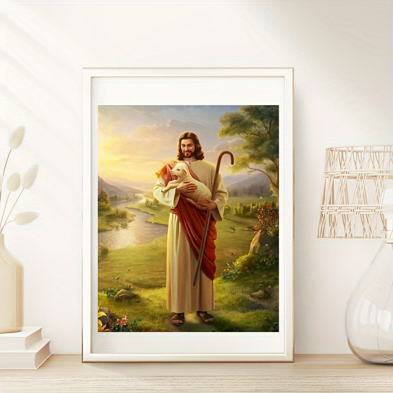 5D Round Diamond Painting Kit for Adults Cartoon Art 30x40cm