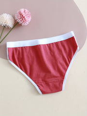 6pcs Lace Seamless Polka Dot Bow Panties Women's Lingerie