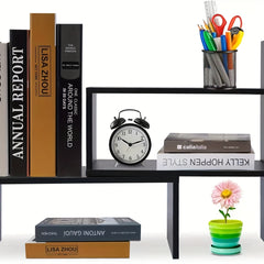 Bookshelf Table Student Use Desk Book Desktop Shelf Storage Modern
