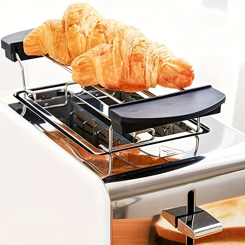 Steel Bagel Warming Rack for Toaster Bread Grill Outdoor Roaster